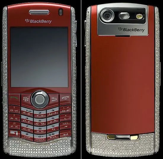 Amosu BlackBerry Pearl Limited Diamond Edition